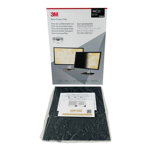 3M Privacy Filter for 19in Monitor 5:4 PF190C4B - 第 1/8 張圖片