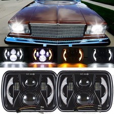 For Chevy Malibu 78-1981 For Corvette Dot Pair 5x7 7x6 Led Headlights Wdrl For Chevy Malibu 78-1981 For Corvette Dot Pair 5x7 7x6 Led Headlights Wdrl
