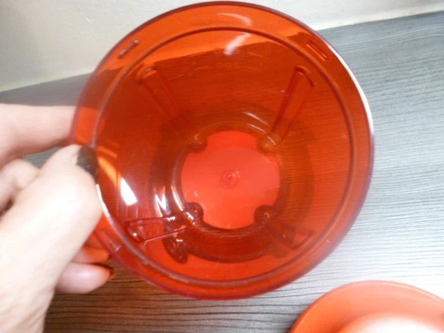 Tupperware Multi Chef rot Schneiden Rühren Schlagen Zerkleinern - Bild 3 von 4