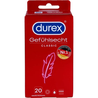 Durex Gefühlsecht Classic Kondome 20St - PZN 16596667