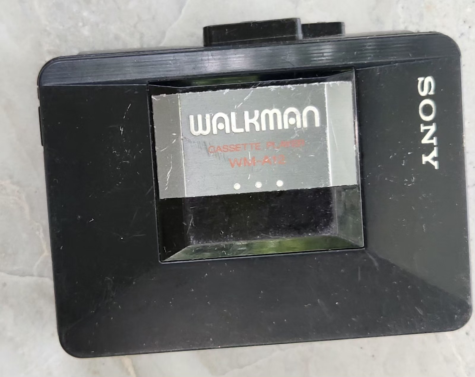 Sony Walkman WM-A12 Portable Cassette Player with AM FM Radio