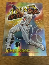 2026 Topps Series 1 JAMES WOOD Titans Of The Game #TOG-15