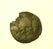 Spain silver medieval coin  dinero   unknown king  12th-13th century  #47