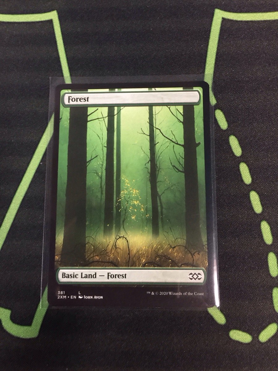 MTG Magic The Gathering Forest 381 2XM Full Art Land John Avon | eBay