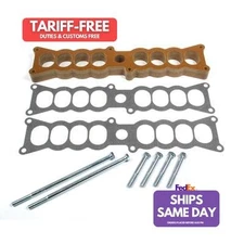 Trick Flow TFS-51520002, Kit Brown Phenolic Heat Spacer Kit 1986-93 Fits Ford 5.
