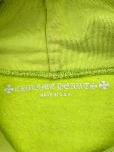 CHROME HEARTS hoodie XL cotton yellow 408154464******659