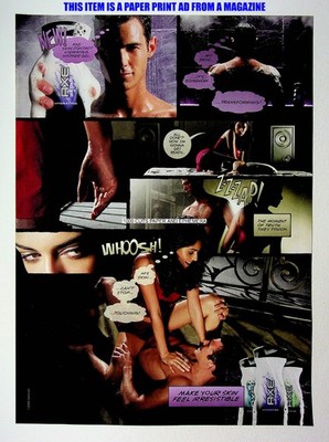 Axe Hydrating Skin Contact Shower Gel 2008 Trade Print Magazine Ad Poster ADVERT