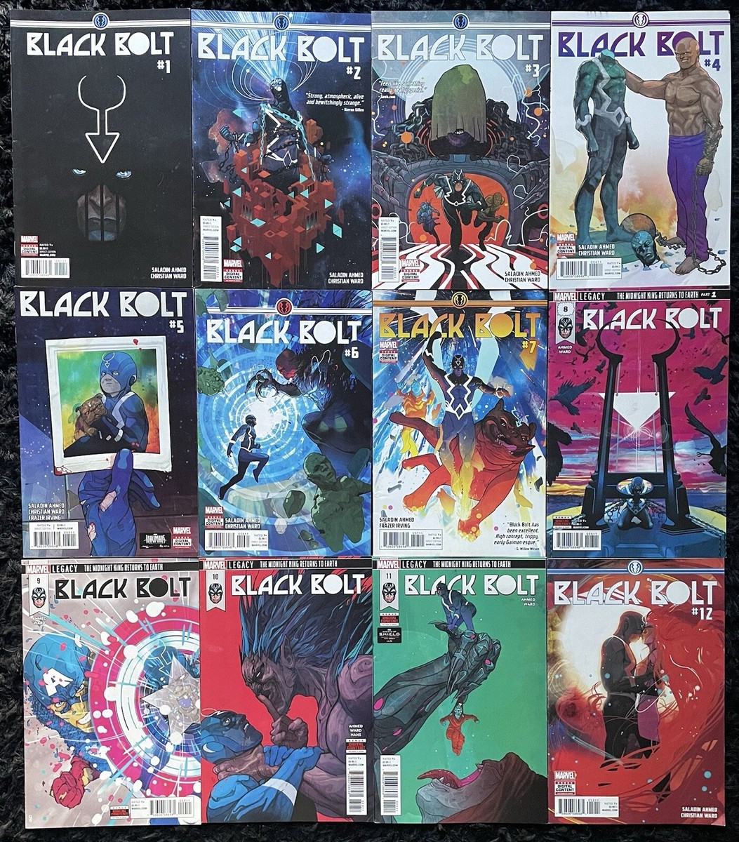 アメコミ・英語　全2巻セット　BLACK BOLT Amazon.com: Black Bolt: 9781302921408: Ahmed, Saladin, Ward