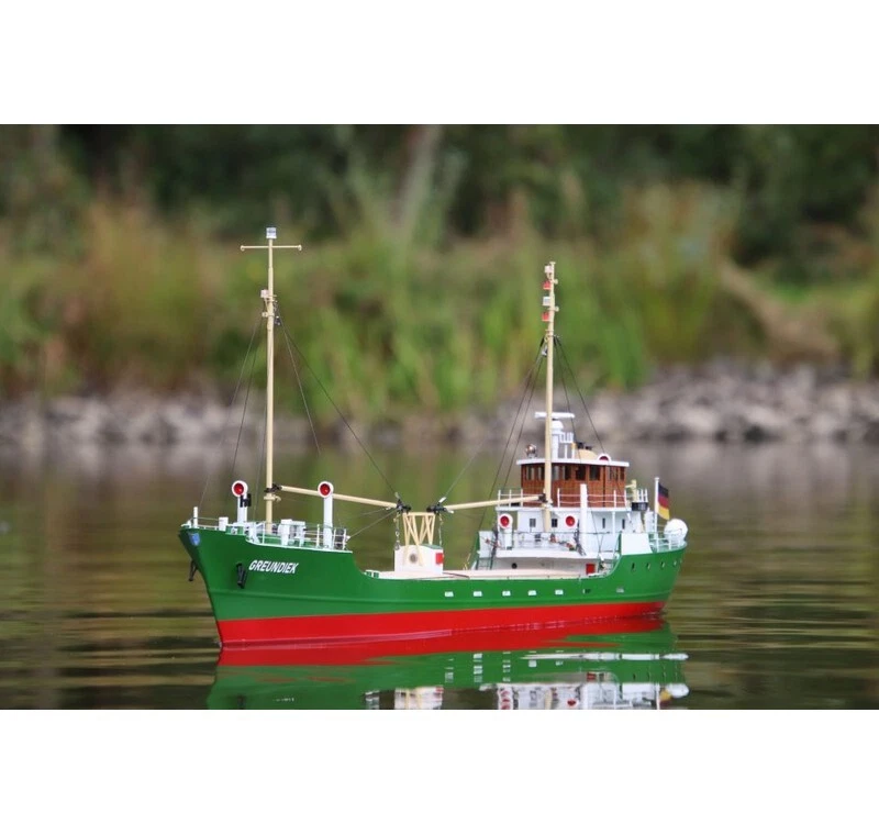 Aeronaut 307000 MS Greundiek Küstenmotorschiff Bausatz 1:50 - Bild 2 von 4