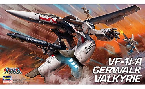 HASEGAWA MACROSS 1/72 VF-1J/A Gerwalk Valkyrie Plastic Model Kit - Picture 1 of 5
