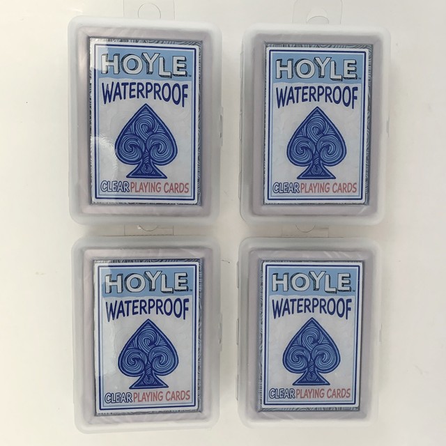 Hoyle Clear Plastic Playing Cards M9 For Sale Online EBay