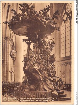 AKBP10-0867-BELGIQUE - MALINES - eglise st rombaut - chaire de vérité