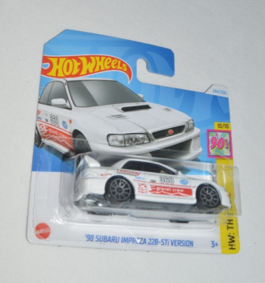 HOT WHEELS 2024 HW: THE '90S 10/10 - ' 98 SUBARU IMPREZA 22B-STi