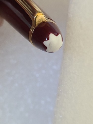 Montblanc Meisterstuck vintage, 164 Burgundy Classique very nice working, - Picture 12 of 16