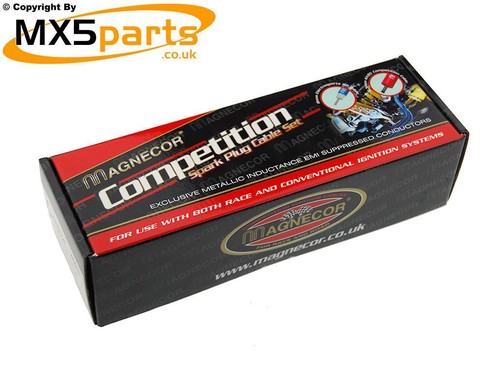 Magnecor 8.5mm Ignition HT Leads Spark Plug Wires Cables Mazda MX5 Mk2.5 1.8VVTI - Afbeelding 3 van 6