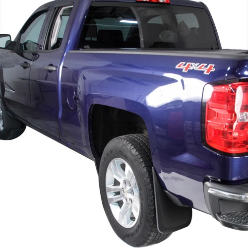 Fits Chevy Silverado Mud Flaps 20142018 Guards Splash Molded 4 Piece