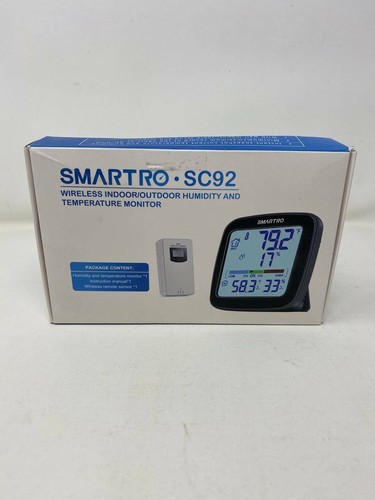 SMARTRO SC92 Wireless Indoor/outdoor Humidity And Temperature Monitor ...