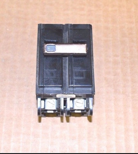 Interruttore Zinsco GTE RC3830 2 Poli 30A 120/240V Usato Con Garanzia 1 Anno - Foto 2