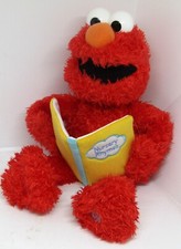 Nursery Rhyme Talking Elmo Reads 5 Classic Stories 15" Tall, Sesame Street