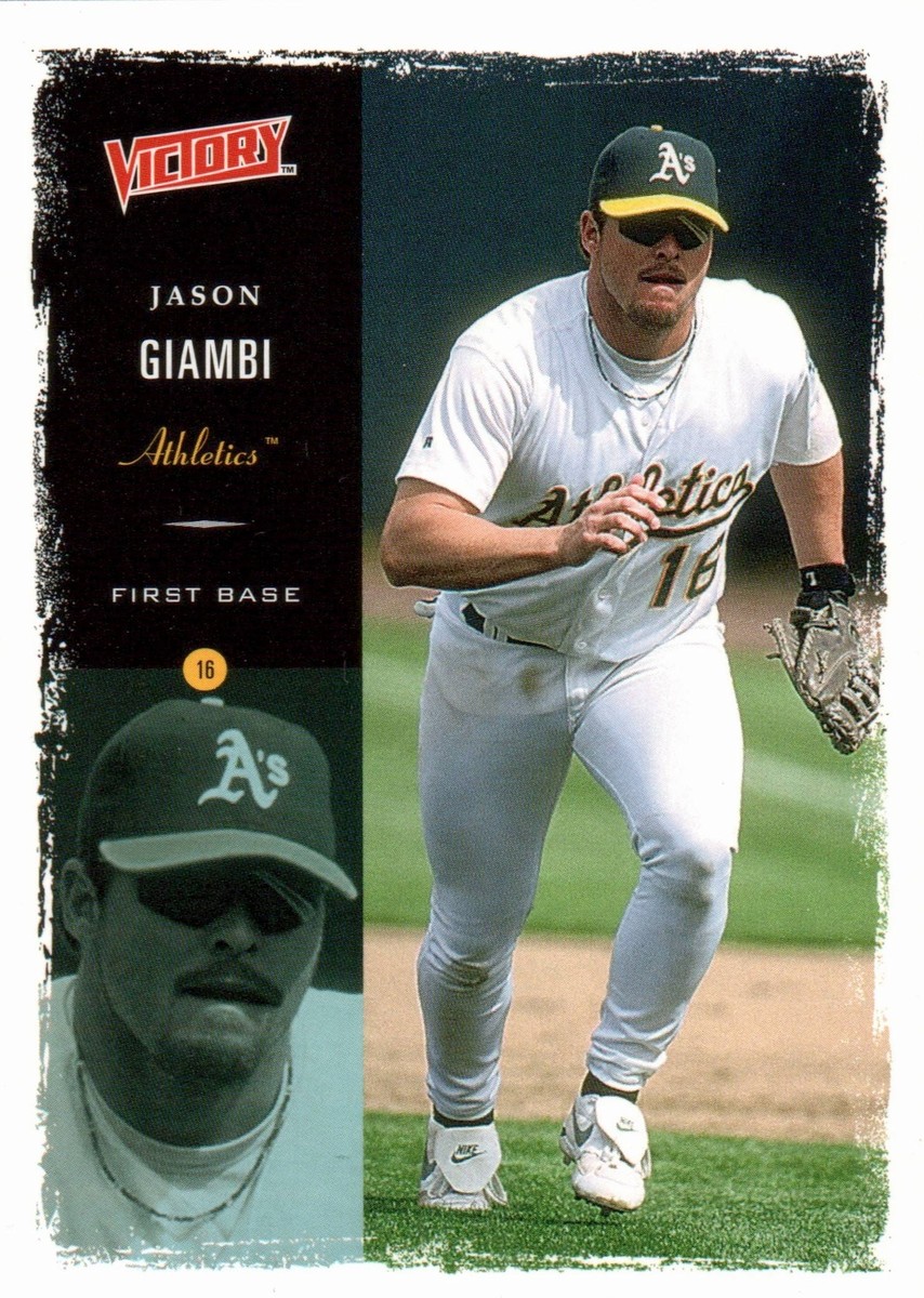 Jason Giambi Oakland athletics ジアンビ 2000 Upper Deck Victory # 24 Jason Giambi Oakland Athletics