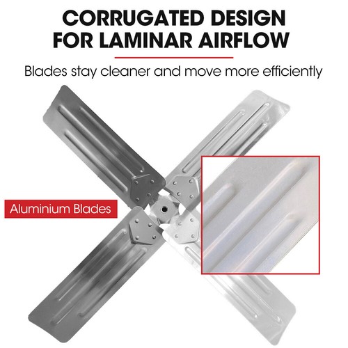 BAUMR-AG 42" 1067mm 660W Industrial Mobile Floor Drum Fan Large Commercial - Picture 3 of 10