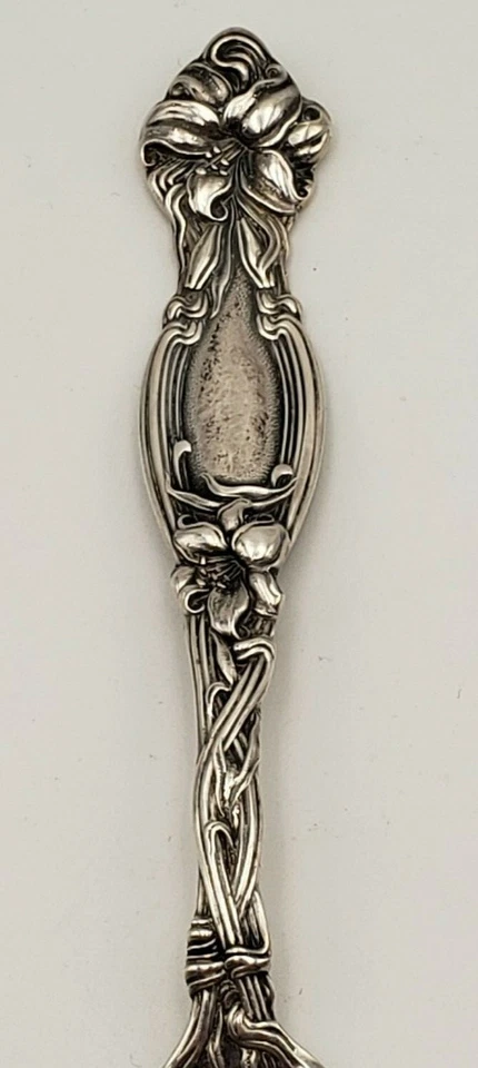 Cuchara de recuerdo Frontenac de International Wausau, Wisconsin Sterling #7496 Foto 3 de 4