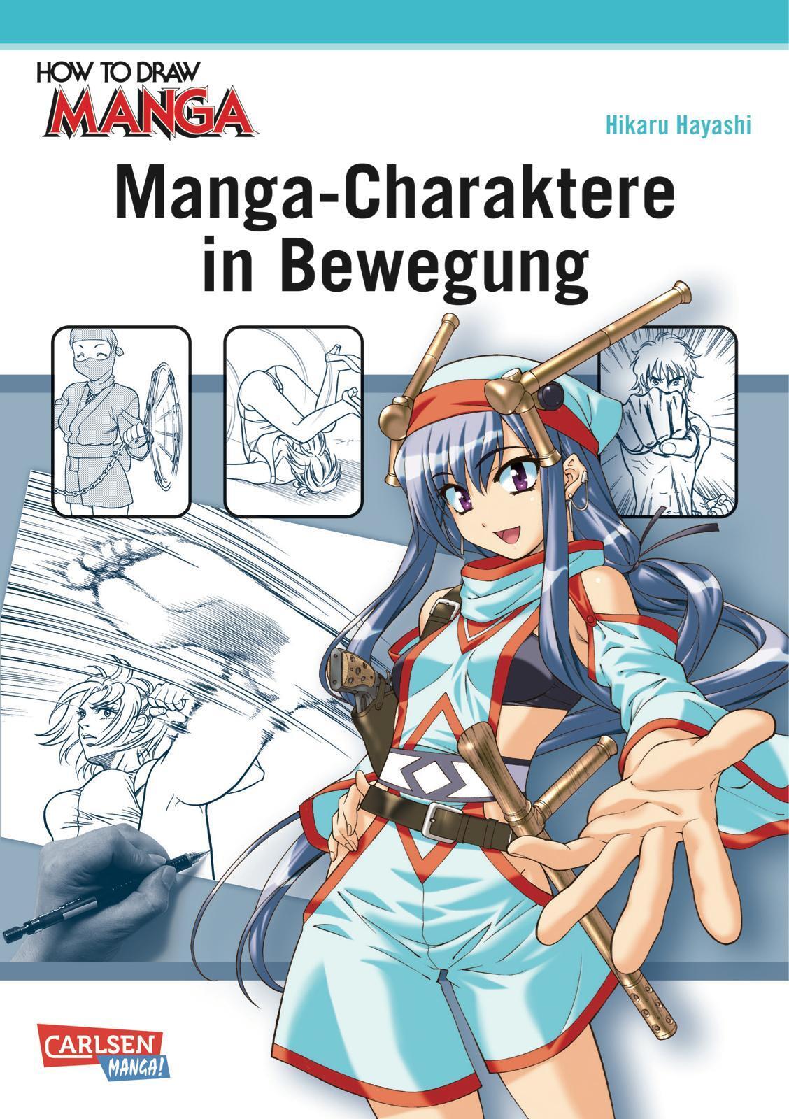 Thumbnail - Manga-charaktere In Bewegung | Action-posen Zeichnen | Hikaru Hayashi