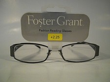 READING GLASSES FOSTER GRANT DARLENE BLACK 16-B