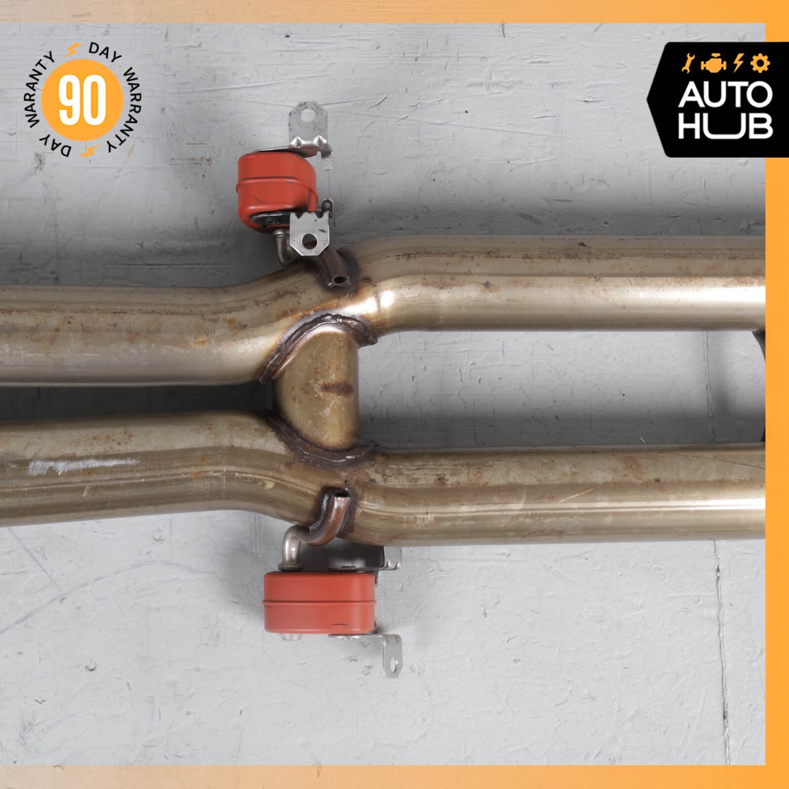 Bentley Continental Flying Spur Middle Exhaust Downpipe Left & Right Side OEM