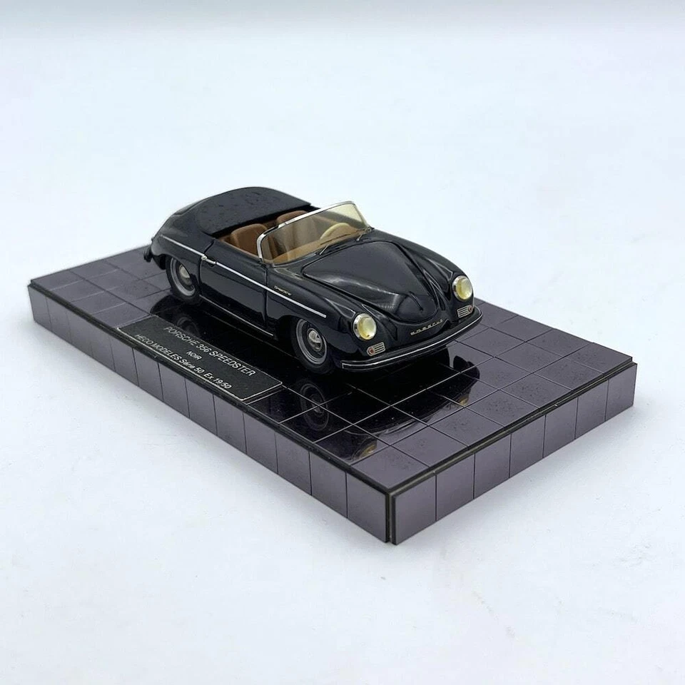 Modellino Auto Heco Modeles Factory Build 1/43 Porsche 356 Speedster noir - Immagine 4 di 4