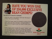 SCARCE BROOKE BOND PG TIPS BEAN CHIMP APPLICATION FORM HAVE YOU  WON BEAN CHIMP