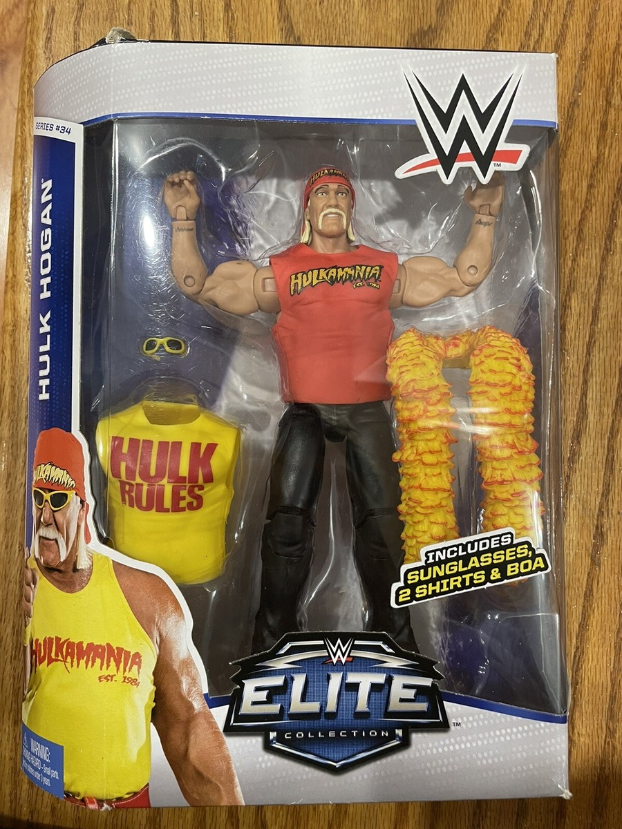 WWF HULK HOGAN フィギュア WWE WWF Elite Collection Series 34 Hulk Hogan Figure W