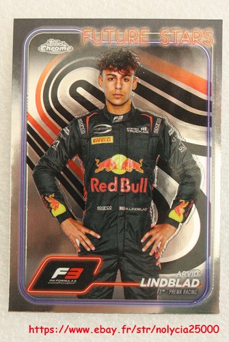 2024 F1 Topps Chrome Formula 1 base Cards - Set de base 1 à 200, carte à choisir - Foto 46 di 201