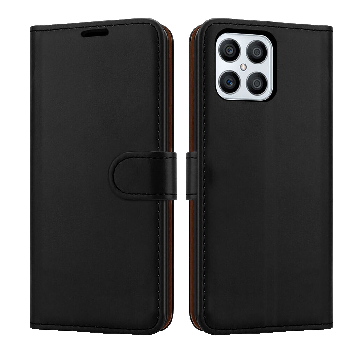 Cover per Honor 90 Lite, Custodia in PU Pelle Portafoglio, Magnetica