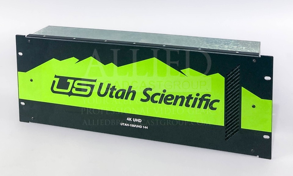 Utah Router Utah Scientific UTAH-100/UHD 144 with Router Controls Panels, Compact ...