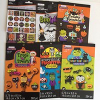 Lot Of (6) Halloween Sticker Pads 1000+ Stickers Creatology Planner Scrapbooking Lot Of (6) Halloween Sticker Pads 1000+ Stickers Creatology Planner Scrapbooking