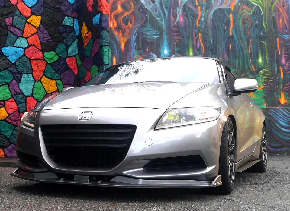 Extensión de faldones laterales negros 96"x6" Gen 1 labio inferior plano para Hyundai Kia Foto 3 de 4