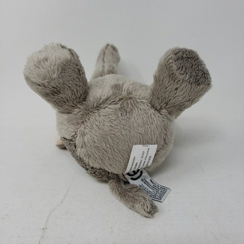 Unipak Elephant Gray Beanbag 5" Plush Lovey Stuffed Animal Sleepy Eyes Plumpee - Picture 11 of 15