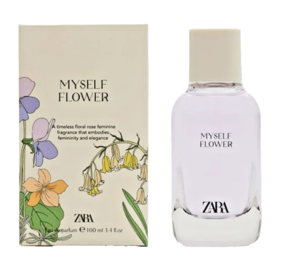Zara Myself Flower Spray Eau De Parfum Woman EDP Fragrance New 100 ml  UK