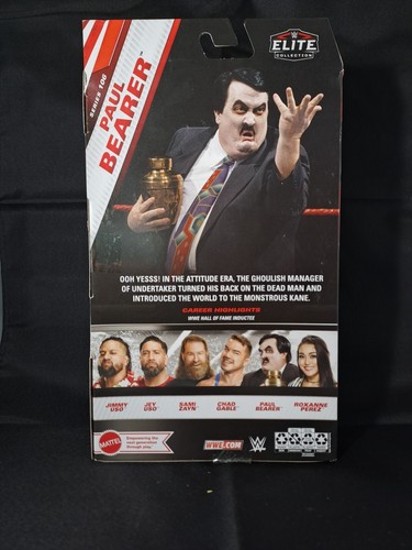 Mattel WWF WWE Elite Collection Action Figure Series 106 Paul Bearer 2023 NEW - Photo 2/2