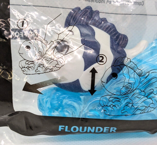 McDonald's Happy Meal Toys Disney The Little Mermaid Ursula & Flounder Premium - Picture 7 of 8