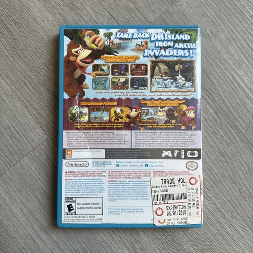 Donkey Kong Country: Tropical Freeze (Nintendo Wii U, 2014) Complete CIB - Picture 2 of 4