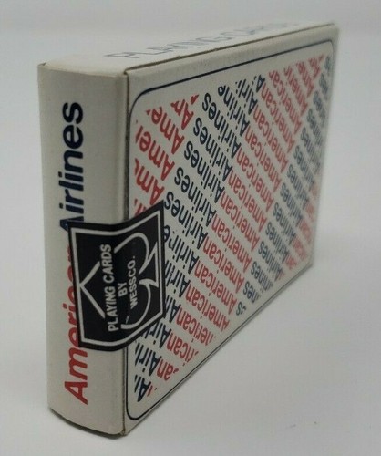 Carte da gioco American Airlines vintage anni 70 come nuove sigillate - Foto 2 di 7