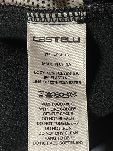 CASTELLI ROSSO CORSA, Women's L Gore Windstopper Long Sleeves CYCLE JERSEY NWOT - Picture 10 of 10