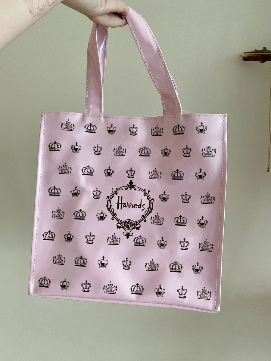 Pink harrods hotsell bag