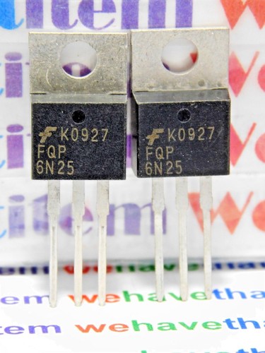 Lot De 2 Transistors MOSFET ST Micro STF3HNK90Z / F3HNK90Z En Boîtier TO-220 - Pour Alimentations, Contrôle De Puissance