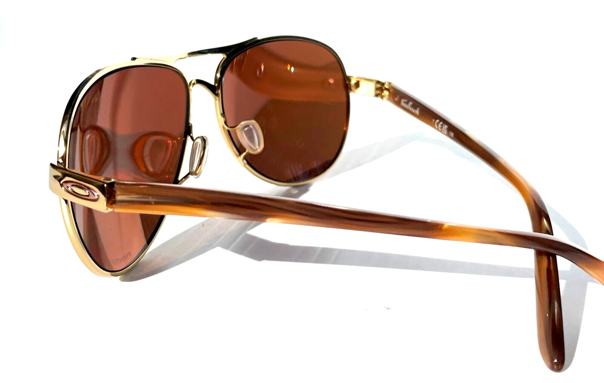 Oakley FEEDBACK Shiny Gold POLARIZED PRIZM Rose Gold Womens Oakley FEEDBACK Shiny Gold POLARIZED PRIZM Rose Gold Womens