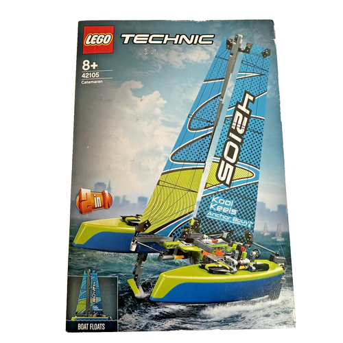 LEGO #42105 Catamaran Technic 2 in 1 Race Power Boat Floats New Sealed Unopened
