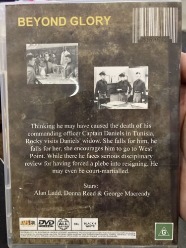 DVD Beyond Glory - Alan Ladd - Audie Murphy - Public Domain - Picture 2 of 3