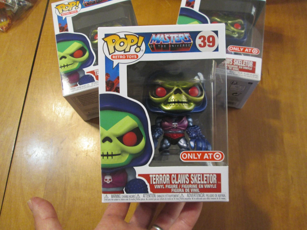 TARGET EXCLUSIVE FUNKO POP! RETRO TERROR CLAWS SKELETOR MASTERS OF THE  UNIVERSE